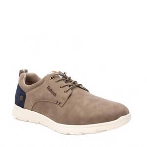 NEW XTI men's suede oxfords in taupe